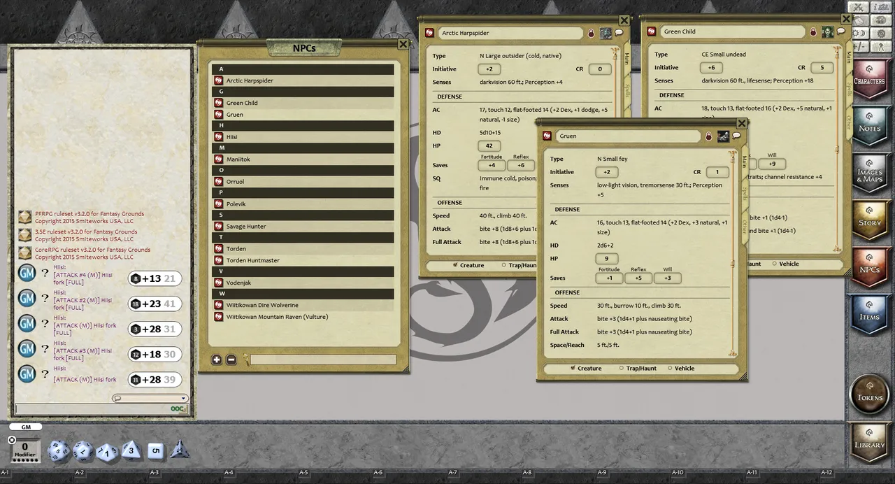 Fantasy Grounds - Beasts of Legend: Boreal Bestiary Screenshot 1