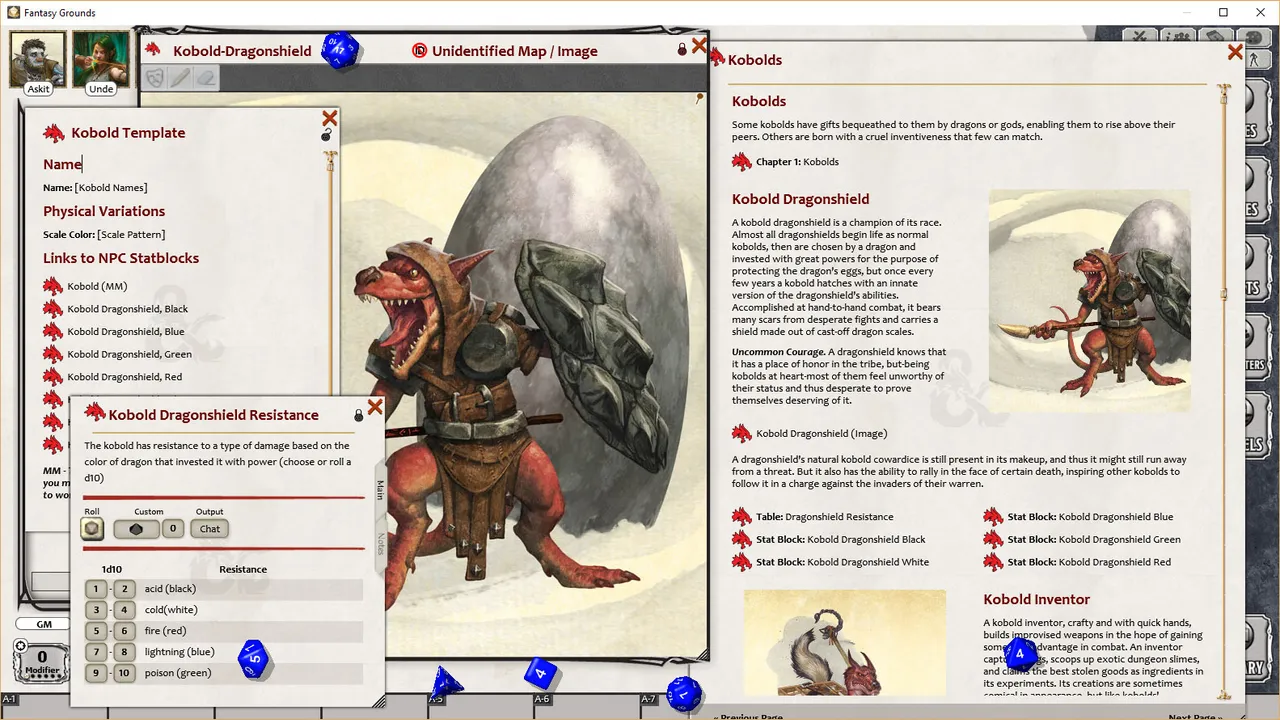 Fantasy Grounds - D&D Volo's Guide to Monsters Screenshot 2