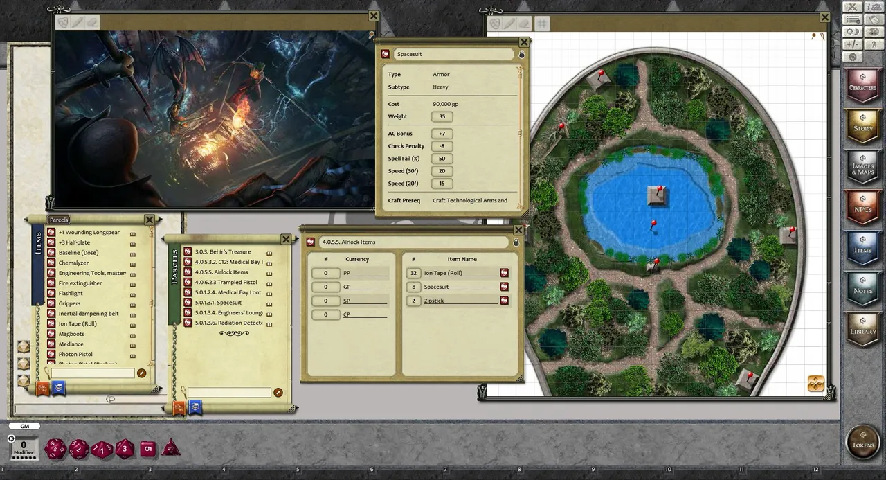 Fantasy Grounds - Starfall (PFRPG) Screenshot 0