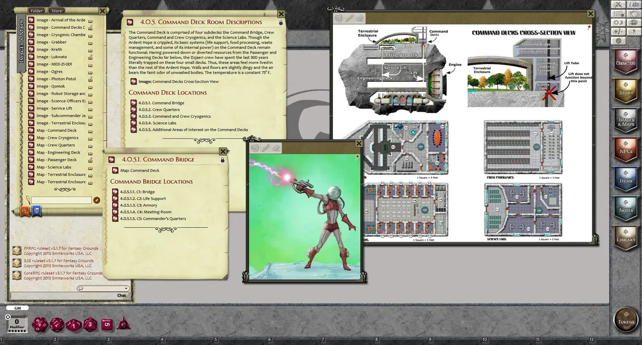 Fantasy Grounds - Starfall (PFRPG) Screenshot 3