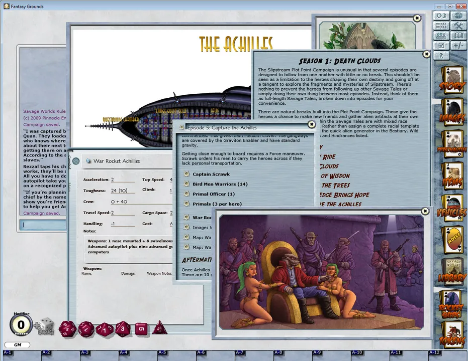 Fantasy Grounds - Slipstream Setting (Savage Worlds) Screenshot 0