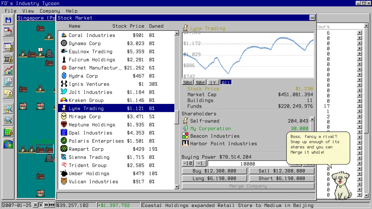 FD's Industry Tycoon Screenshot 3