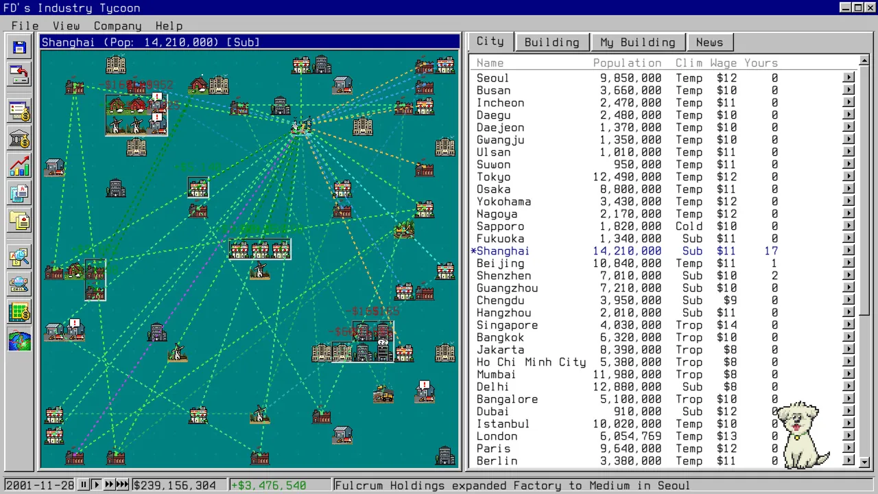 FD's Industry Tycoon Screenshot 1