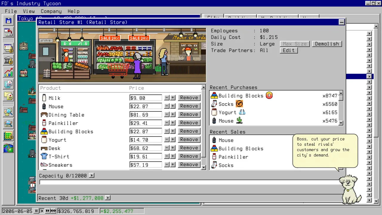 FD's Industry Tycoon Screenshot 0