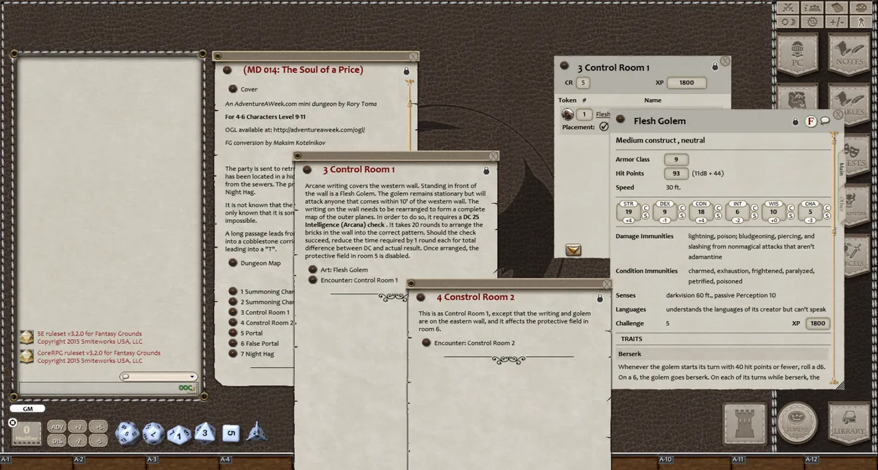 Fantasy Grounds - Mini-Dungeon #014: The Soul of a Prince (5E) Screenshot 0