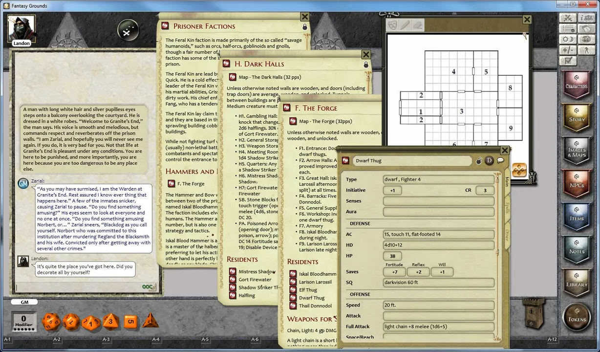 Fantasy Grounds - 1 on 1 Adventures #10: Vengeance of Olindor (3.5E) Screenshot 5