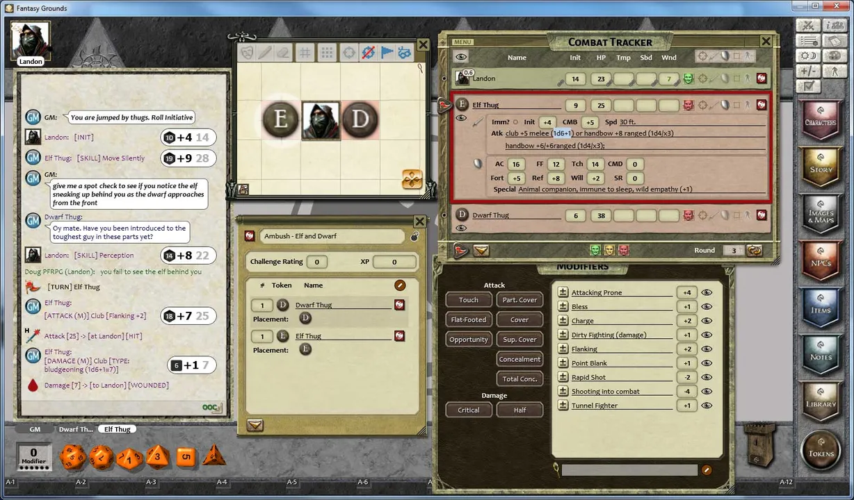 Fantasy Grounds - 1 on 1 Adventures #10: Vengeance of Olindor (3.5E) Screenshot 2