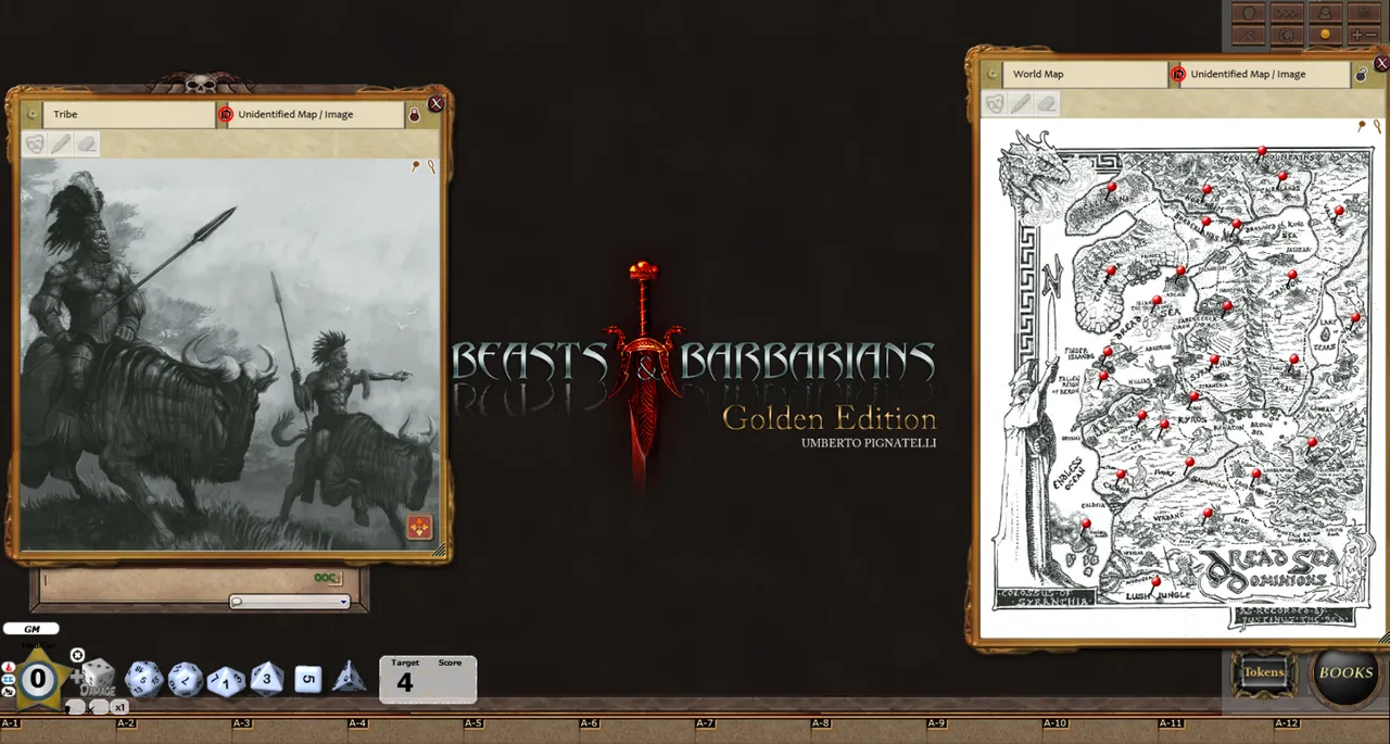 Fantasy Grounds - Beasts & Barbarians Golden Edition (Savage Worlds) Screenshot 1