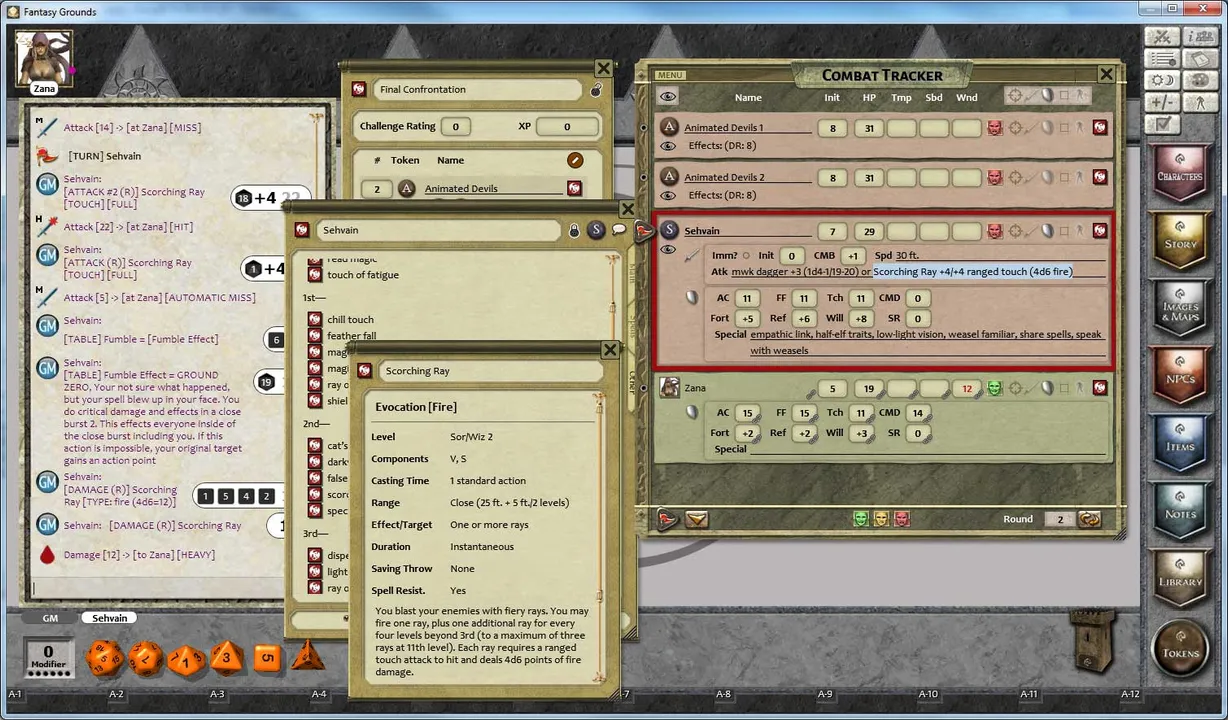 Fantasy Grounds - 1 on 1 Adventures #9: Legacy of Darkness (3.5E/PFRPG) Screenshot 6