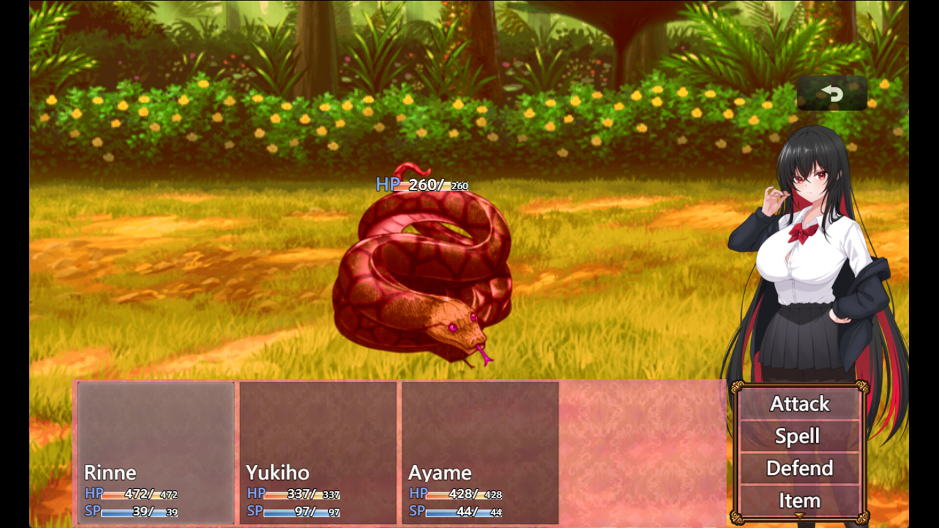 Yuri Blossom! Screenshot 4