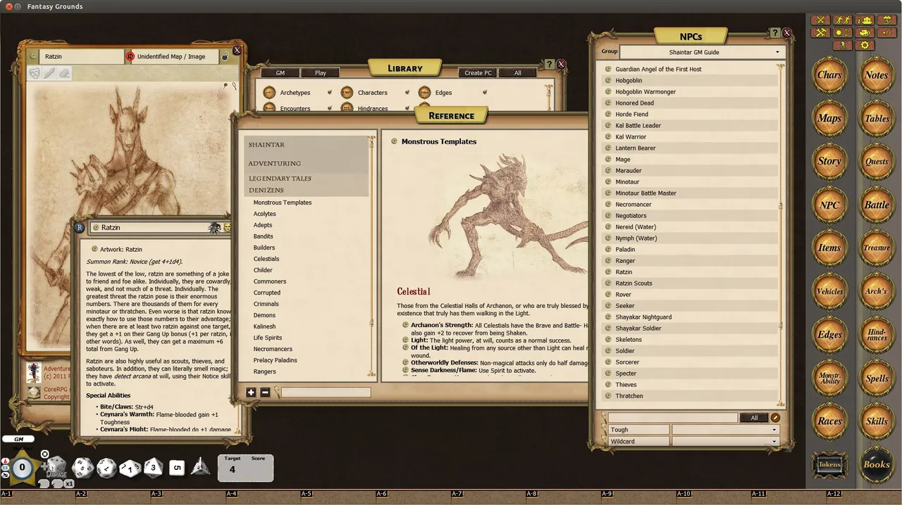 Fantasy Grounds - Shaintar: Legends Arise (Savage Worlds) Screenshot 0