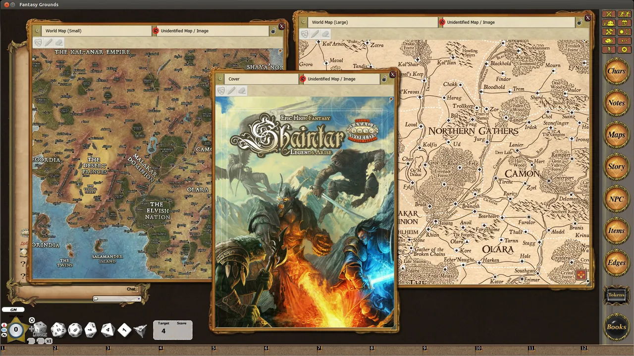 Fantasy Grounds - Shaintar: Legends Arise (Savage Worlds) Screenshot 3