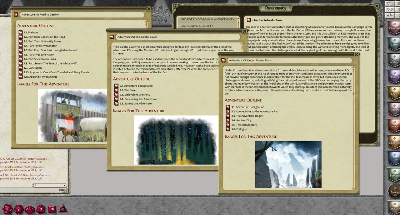 Fantasy Grounds - Far East Campaign Compendium (PFRPG) Screenshot 1
