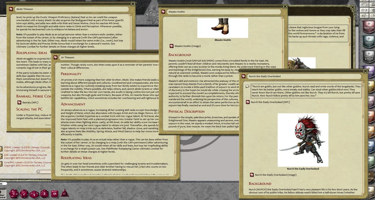 Fantasy Grounds - Far East Campaign Compendium (PFRPG) Screenshot 0