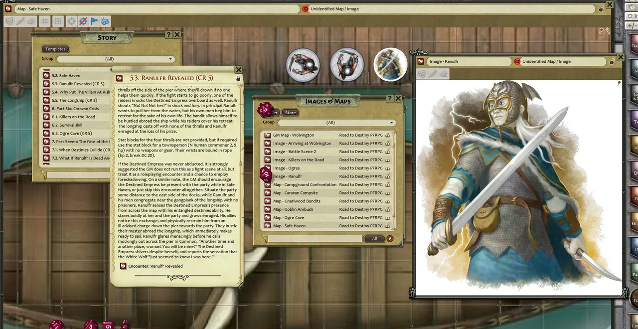 Fantasy Grounds - Road to Destiny (PFRPG) Screenshot 2