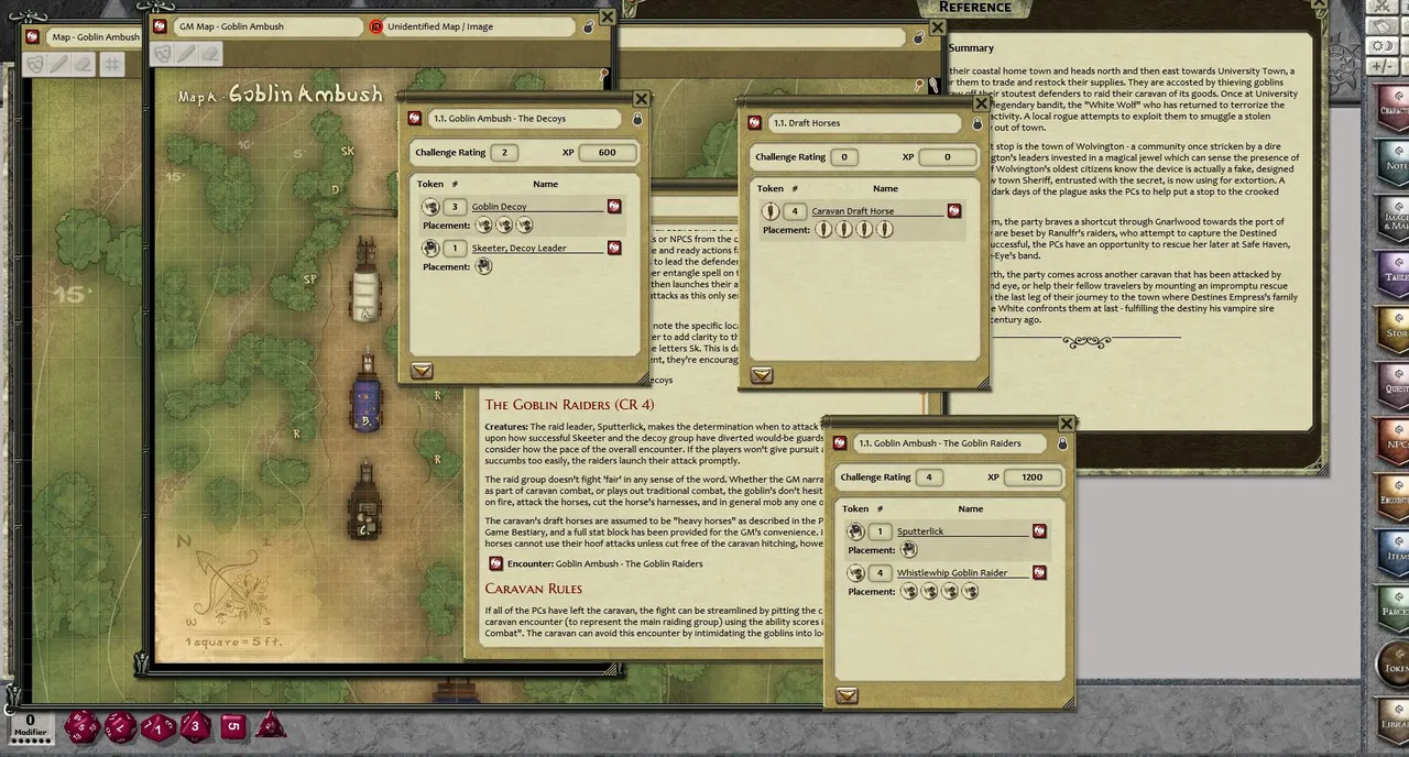 Fantasy Grounds - Road to Destiny (PFRPG) Screenshot 1