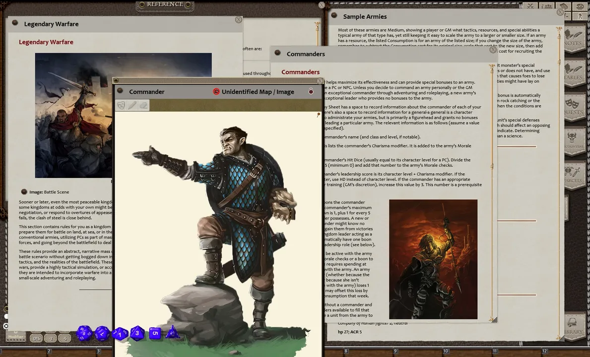 Fantasy Grounds - Kingdoms (5E) Screenshot 3