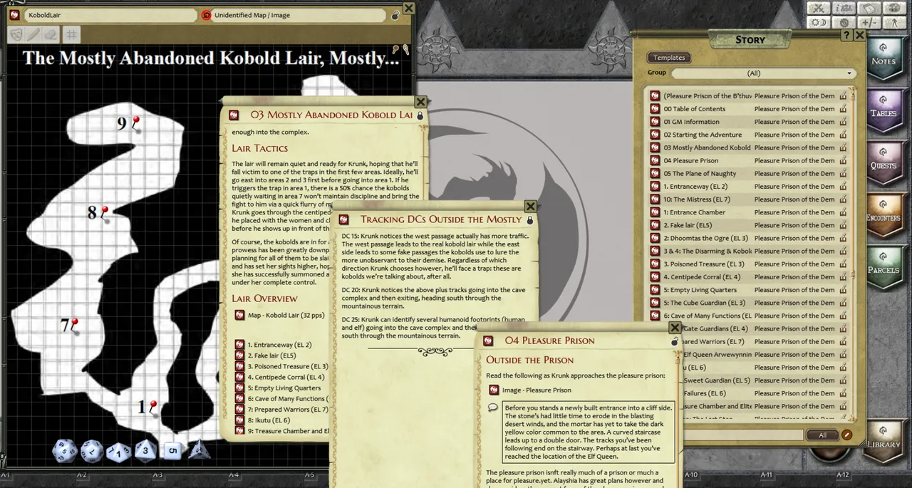 Fantasy Grounds - 1 on 1 Adventures #6.66: The Pleasure Prison (3.5E/PFRPG) Screenshot 2
