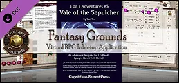 Fantasy Grounds - 1 on 1 Adventures #5: Vale of the Sepulcher (3.5E/PFRPG)