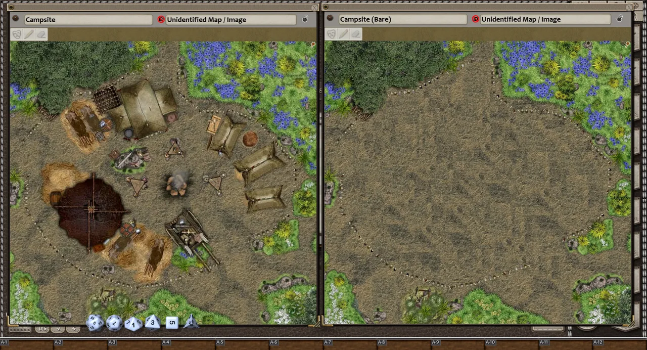Fantasy Grounds - Map Adventures #1 - Forests & Mountains (Map and Token Pack) Screenshot 3