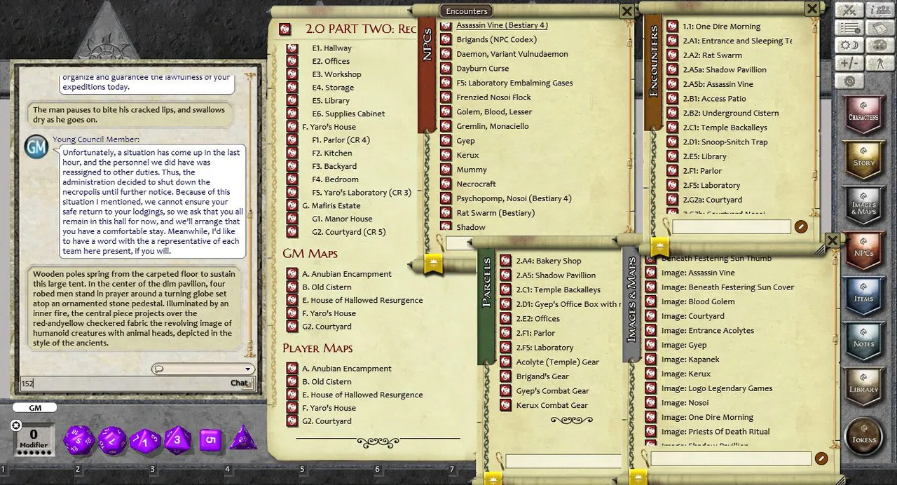 Fantasy Grounds -  Beneath the Festered Sun (PFRPG) Screenshot 2