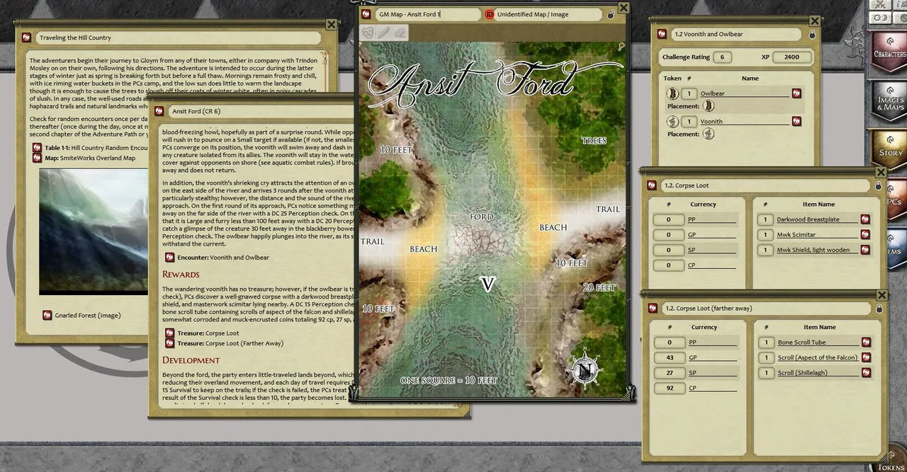 Fantasy Grounds - Cold Mountain (PFRPG) Screenshot 2