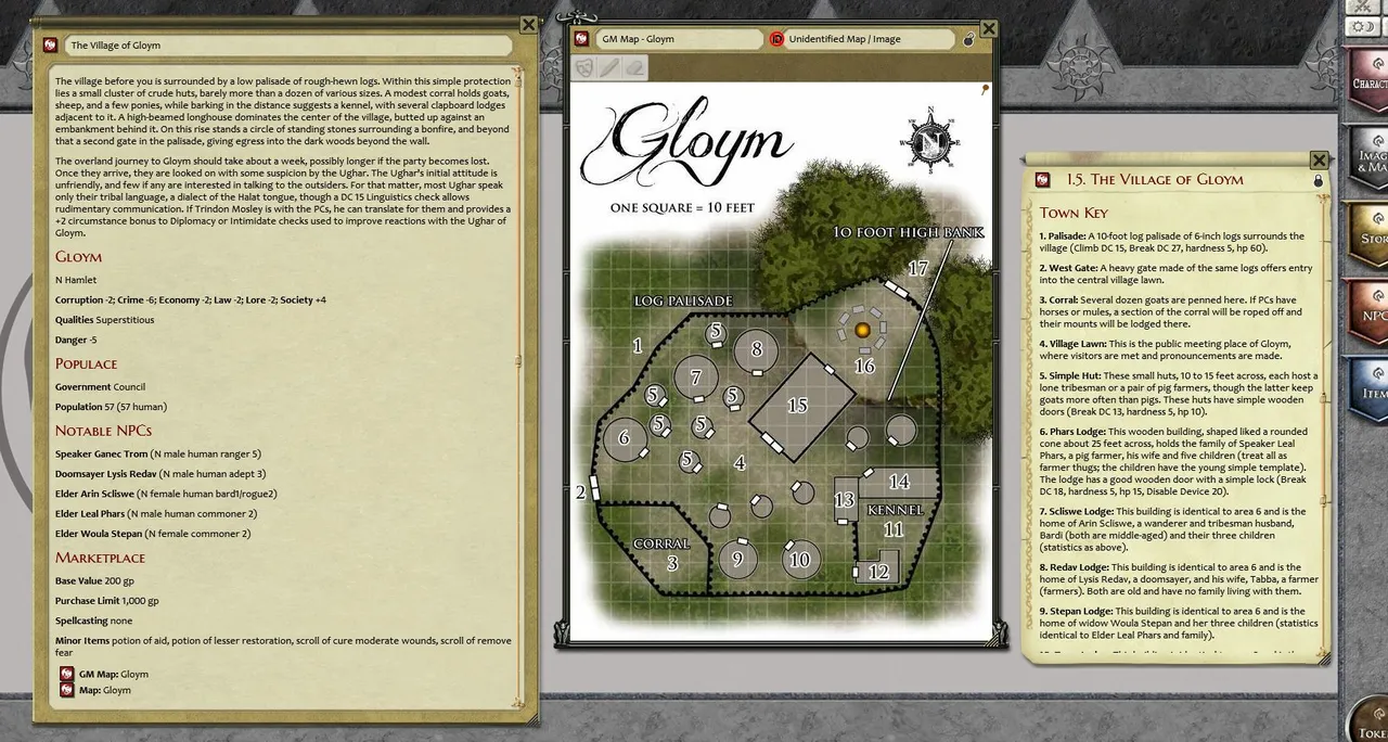 Fantasy Grounds - Cold Mountain (PFRPG) Screenshot 1
