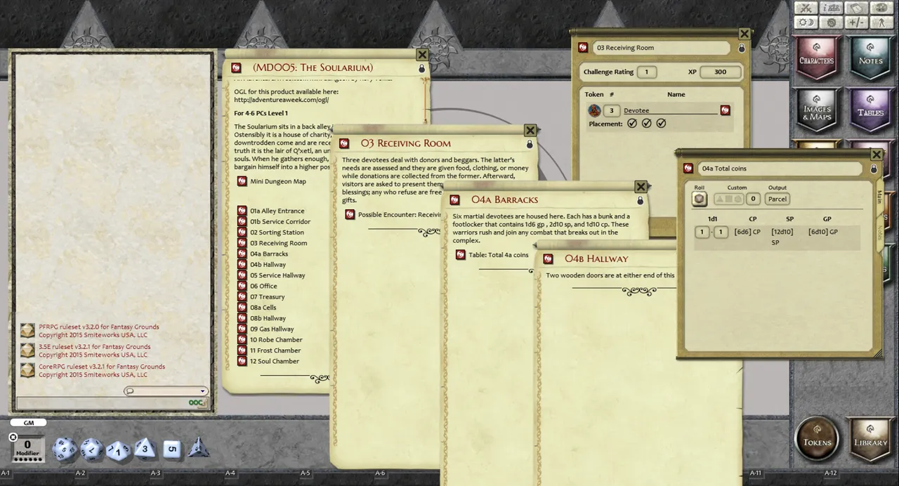Fantasy Grounds - Mini-Dungeon #005: The Soularium (PFRPG) Screenshot 2