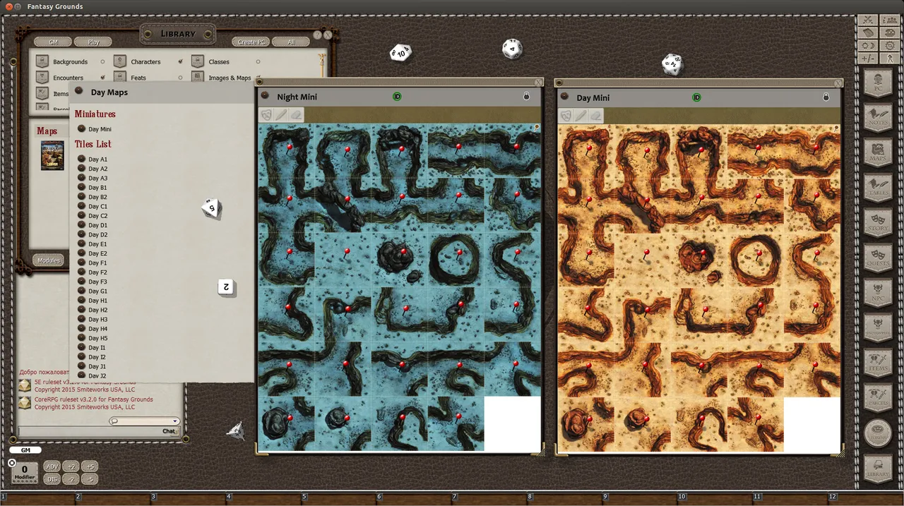 Fantasy Grounds - Black Scroll Games - Desert Canyons (Map Pack) Screenshot 0