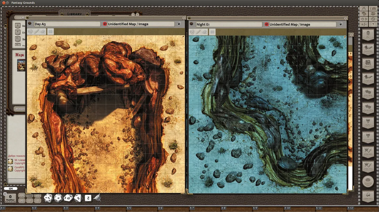 Fantasy Grounds - Black Scroll Games - Desert Canyons (Map Pack) Screenshot 3