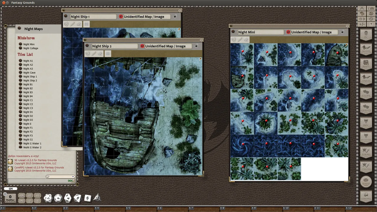 Fantasy Grounds - Black Scroll Games - Tropical Islands (Map Pack) Screenshot 2