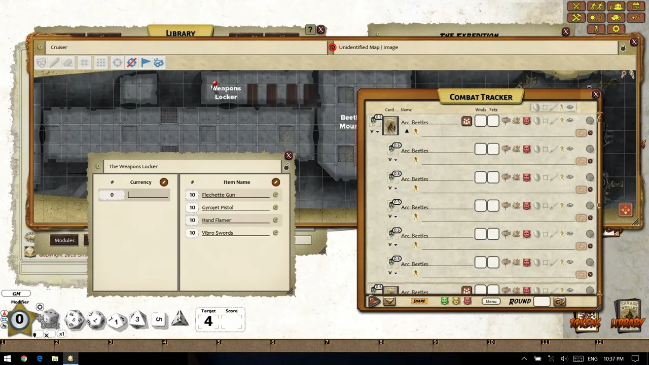 Fantasy Grounds - The Last Parsec: Omariss Death Worm (Savage Worlds) Screenshot 0