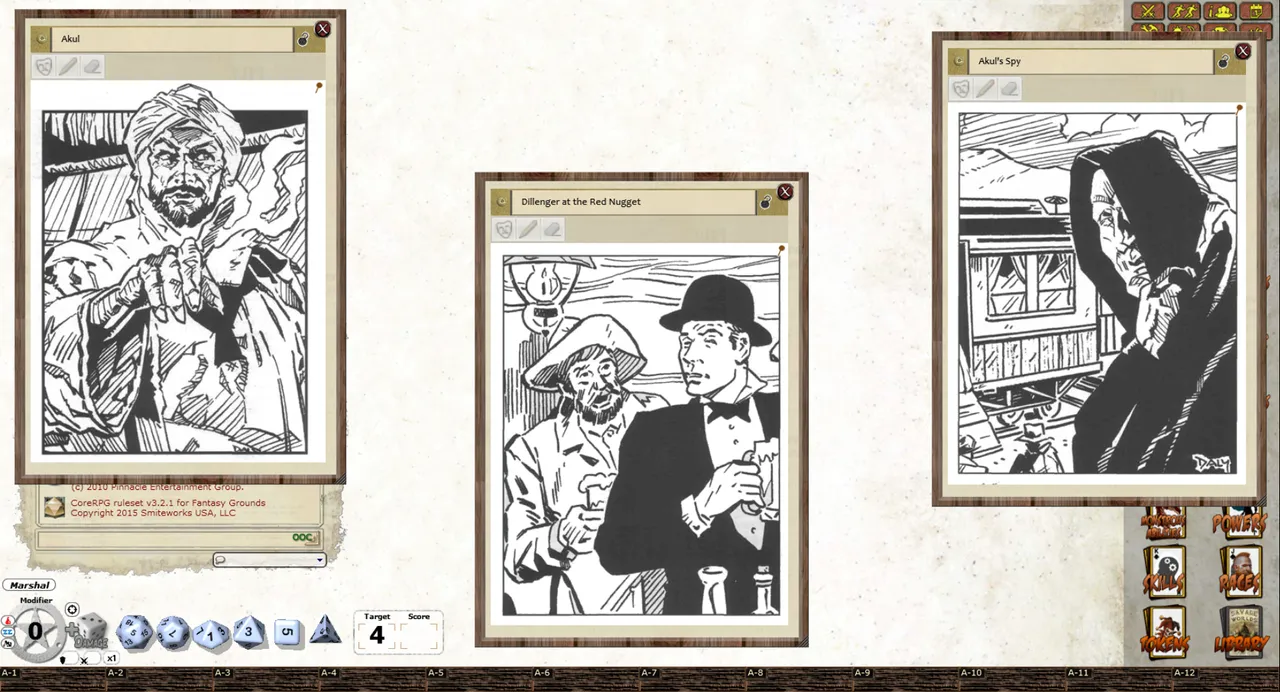 Fantasy Grounds - Deadlands Reloaded: Abracadabra and an Arab Cadaver (Savage Worlds) Screenshot 3