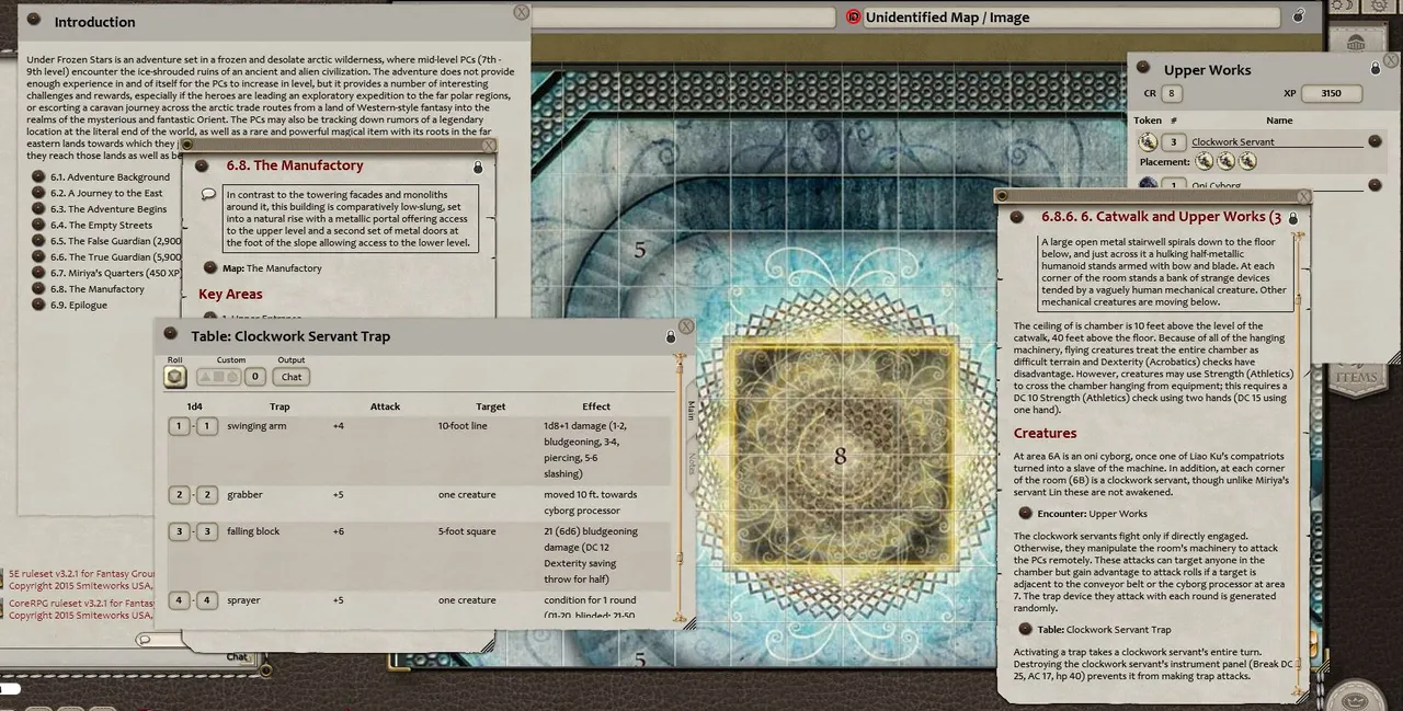 Fantasy Grounds - Under Frozen Stars (5E) Screenshot 1