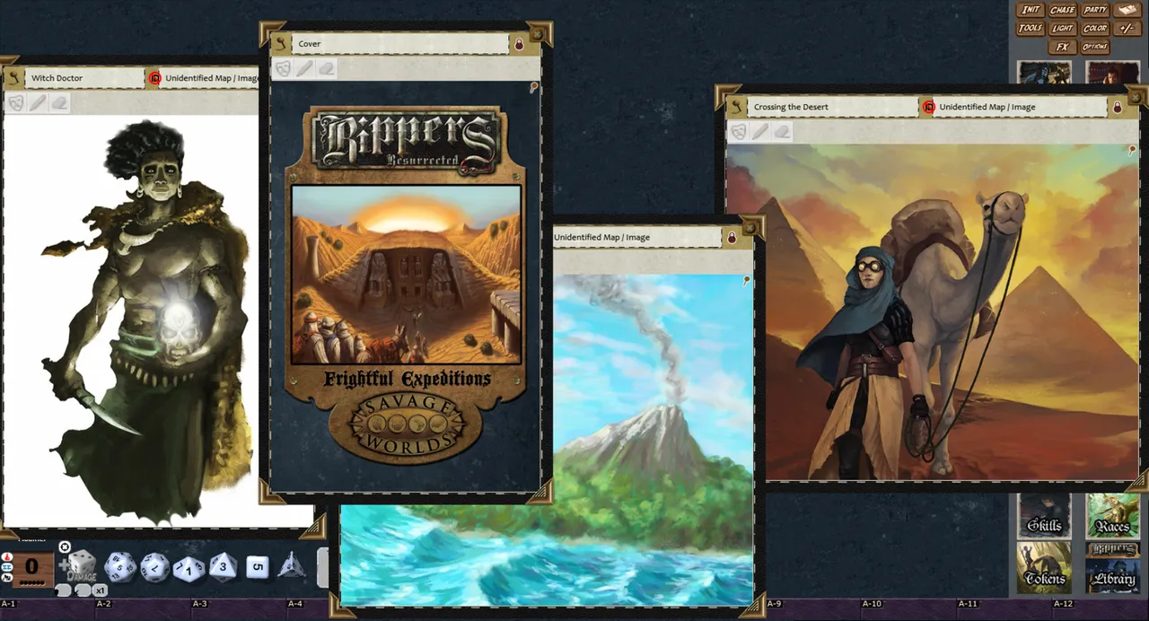 Fantasy Grounds - Rippers Resurrected: Frightful Expeditions (Savage Worlds) Screenshot 3