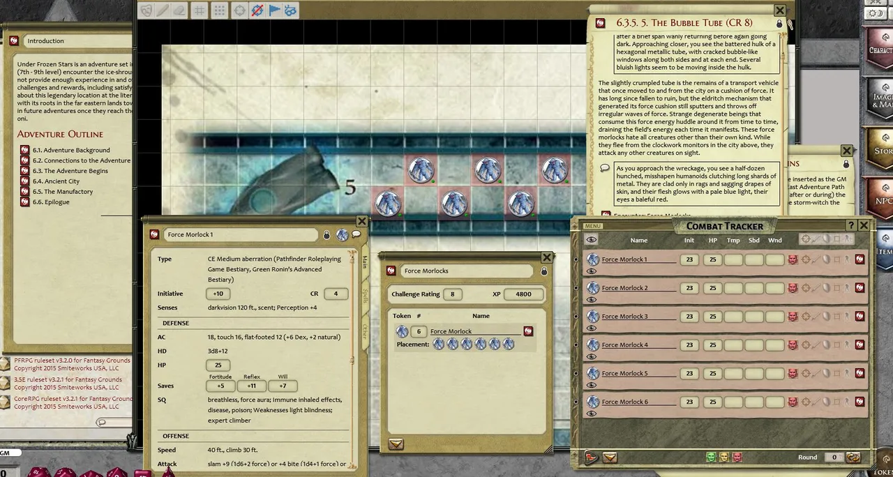 Fantasy Grounds - Under Frozen Stars (PFRPG) Screenshot 1