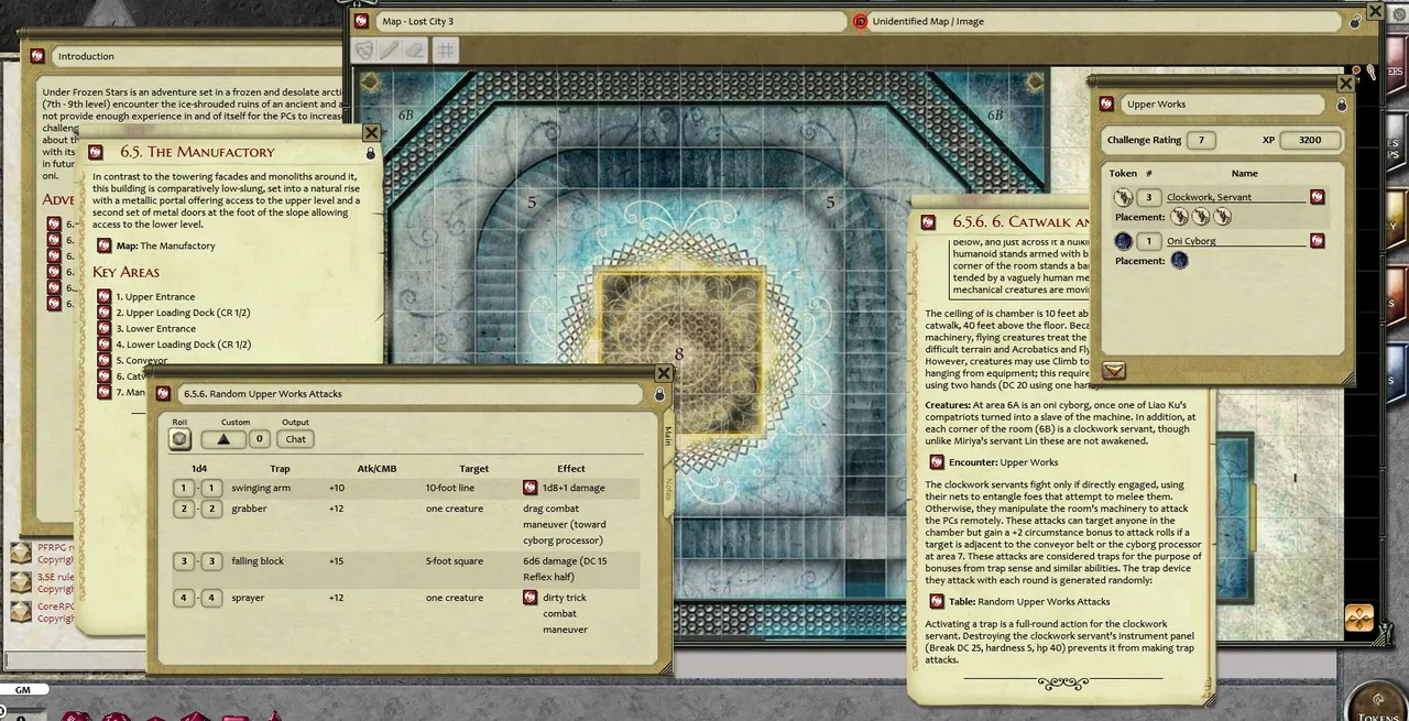 Fantasy Grounds - Under Frozen Stars (PFRPG) Screenshot 3