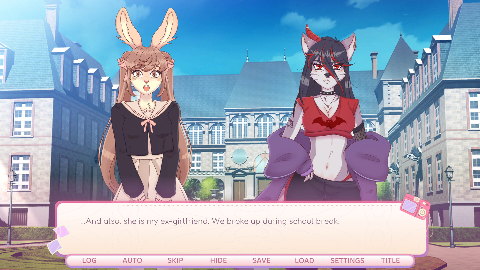 Magic Exposure 2 – Yuri Visual Novel Screenshot 0