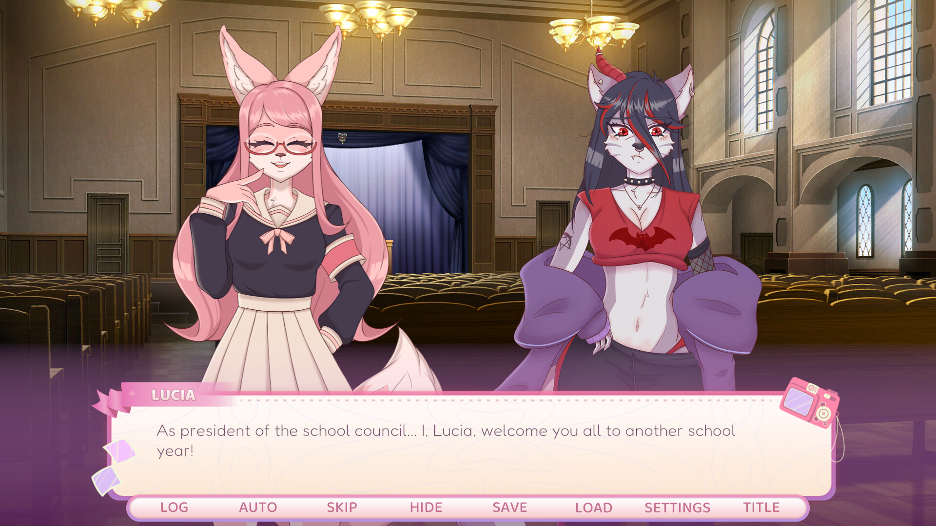 Magic Exposure 2 – Yuri Visual Novel Screenshot 2
