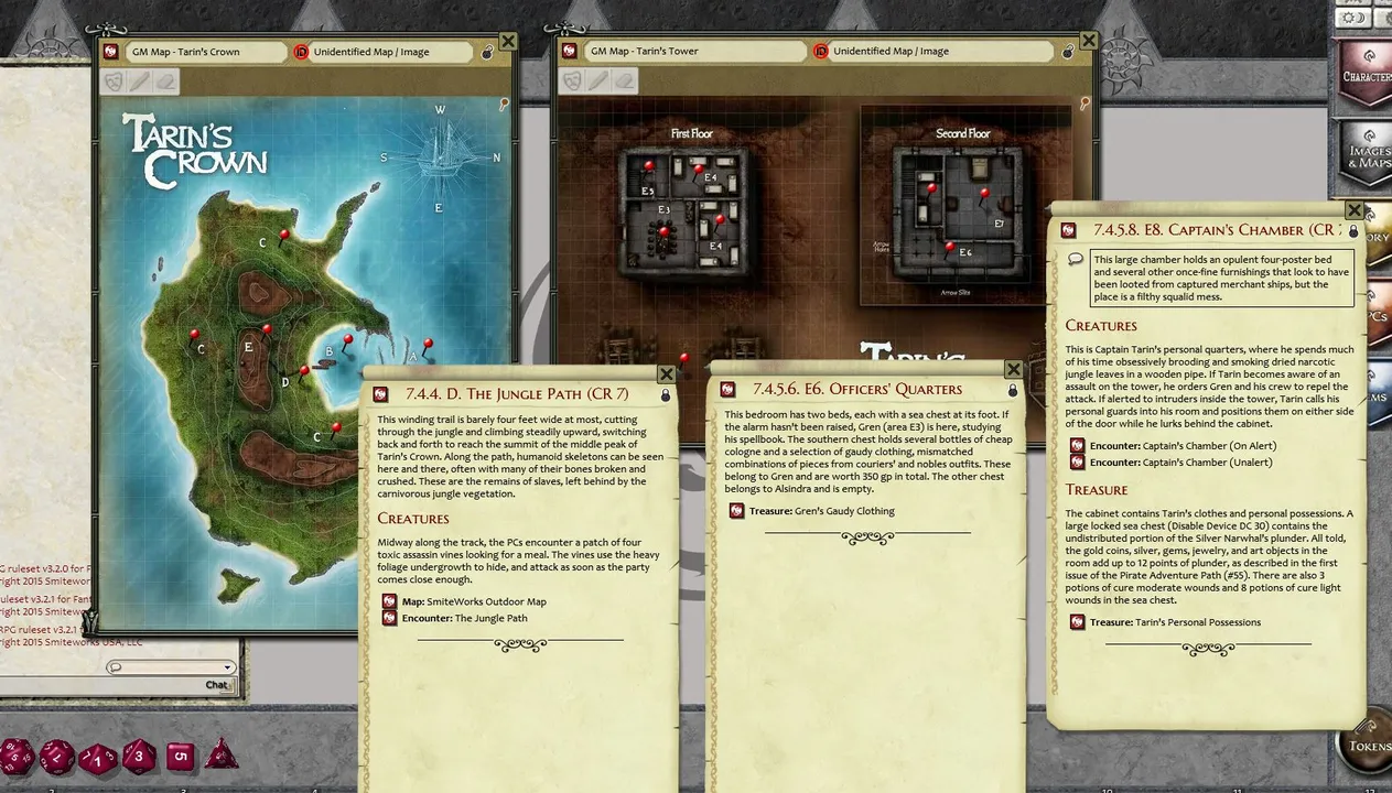 Fantasy Grounds - Islands of Plunder: Tarin's Crown (PFRPG) Screenshot 0