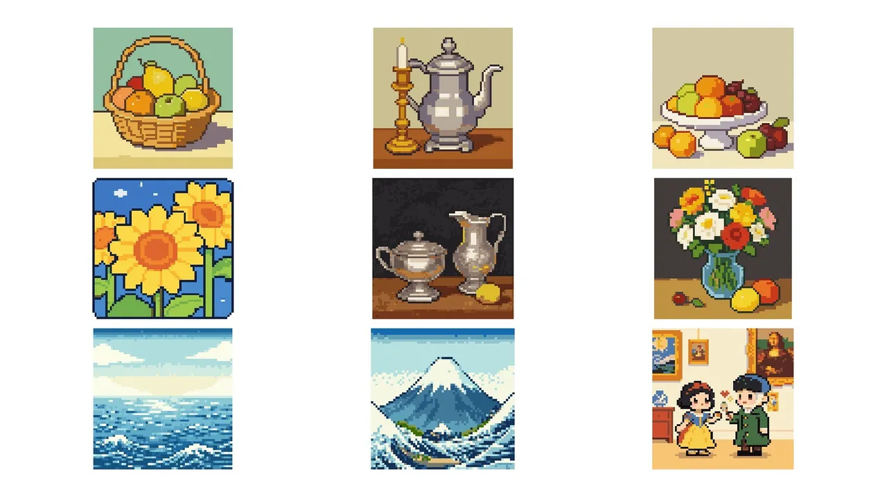 Dotty Bead: World-Famous Paintings Screenshot 1