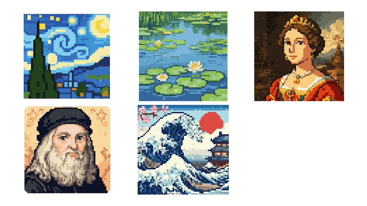 Dotty Bead: World-Famous Paintings Screenshot 2