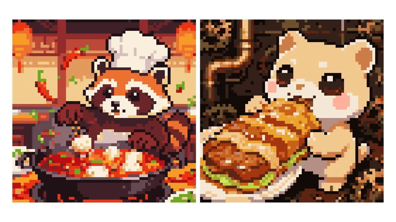 Dotty Bead: Cute Critters & Tasty Treats Screenshot 0
