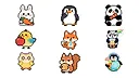 Dotty Bead: Cute Critters & Tasty Treats Screenshot 1
