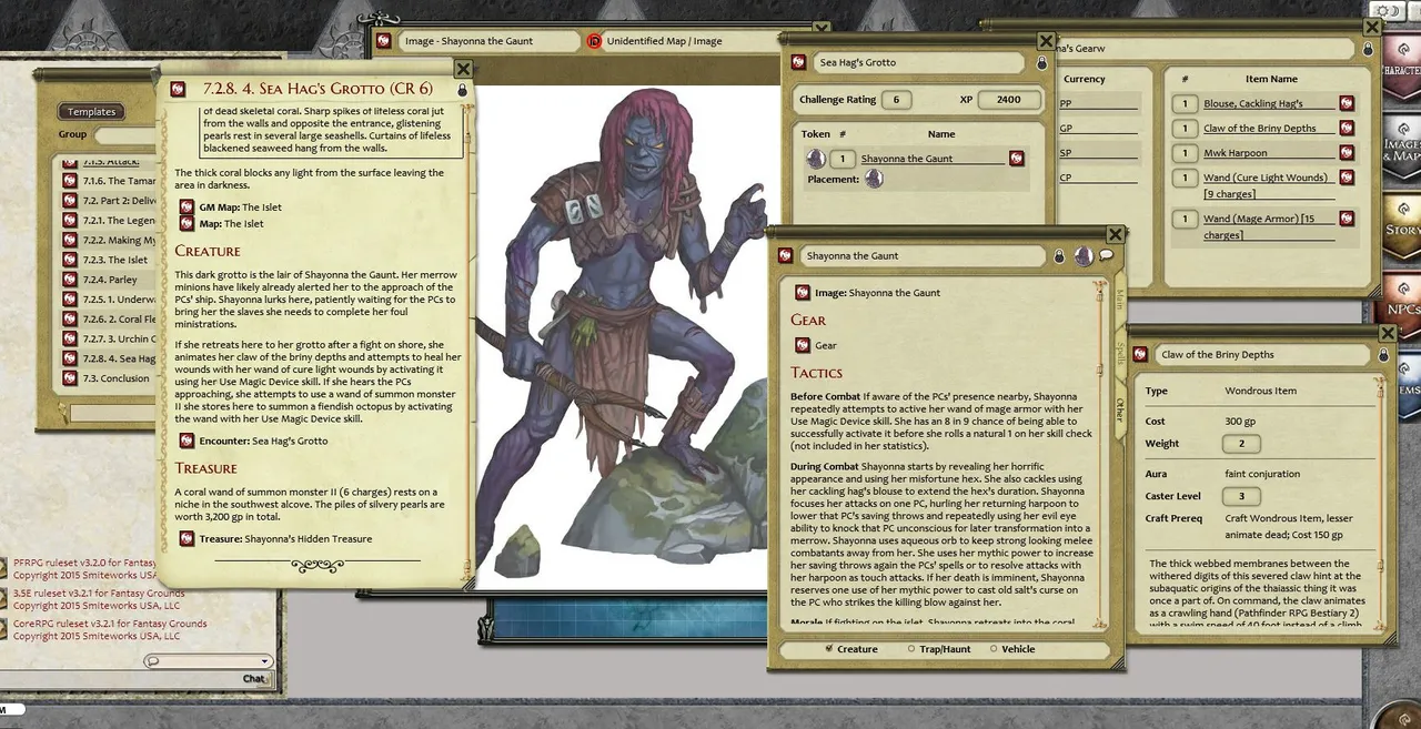 Fantasy Grounds - Islands of Plunder: Spices and Flesh (PFRPG) Screenshot 0
