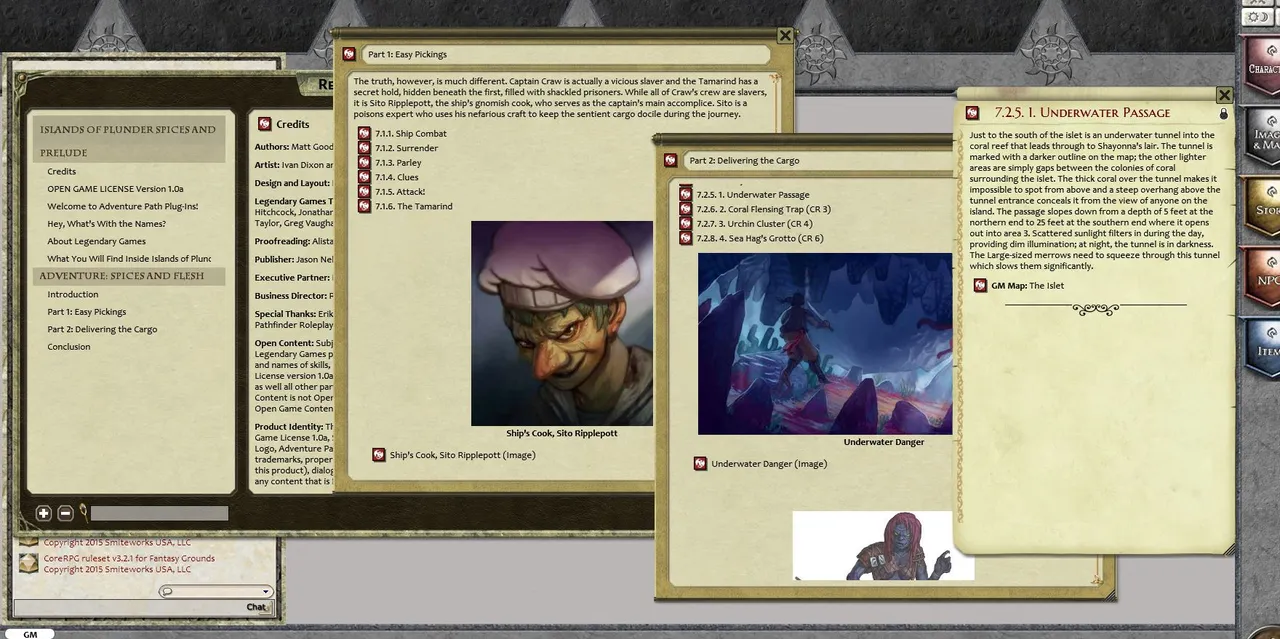 Fantasy Grounds - Islands of Plunder: Spices and Flesh (PFRPG) Screenshot 3
