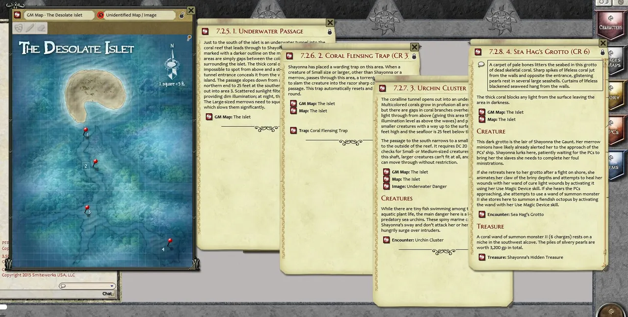 Fantasy Grounds - Islands of Plunder: Spices and Flesh (PFRPG) Screenshot 2