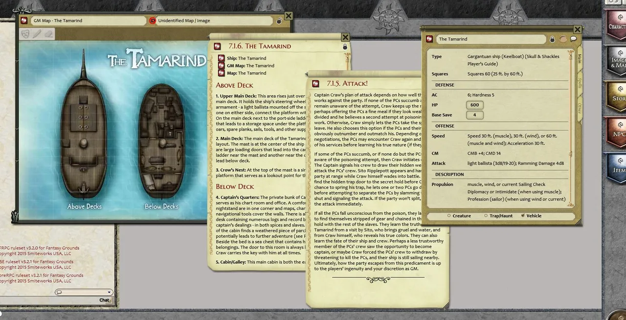 Fantasy Grounds - Islands of Plunder: Spices and Flesh (PFRPG) Screenshot 1