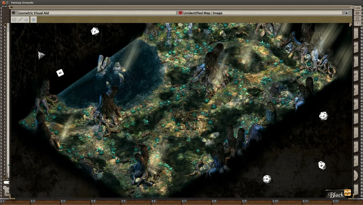 Fantasy Grounds -  Black Scroll Games - Forest of Fallen Giants (Map Pack) Screenshot 0