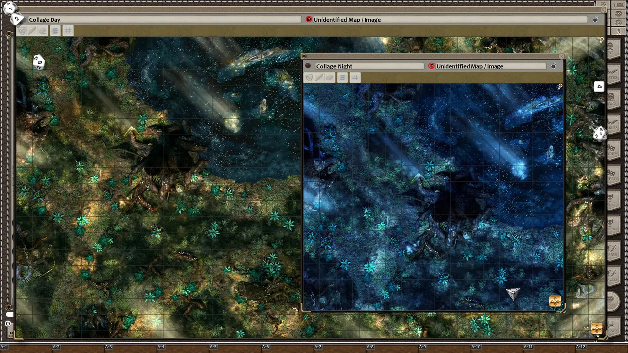 Fantasy Grounds -  Black Scroll Games - Forest of Fallen Giants (Map Pack) Screenshot 3
